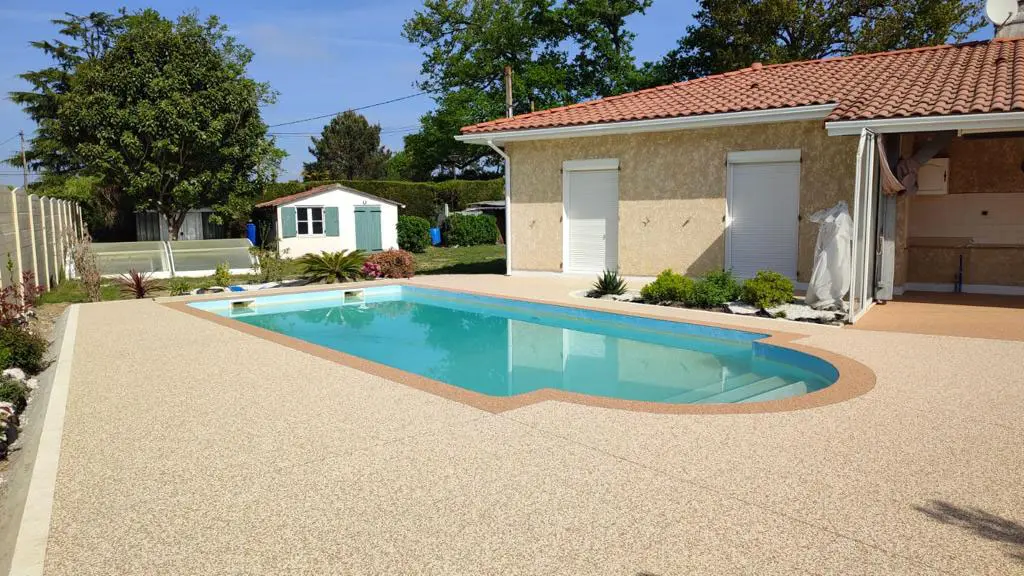 Réalisation résine