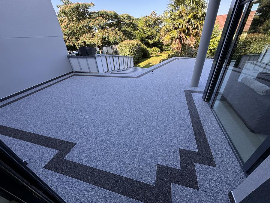 Terrasse et escalier